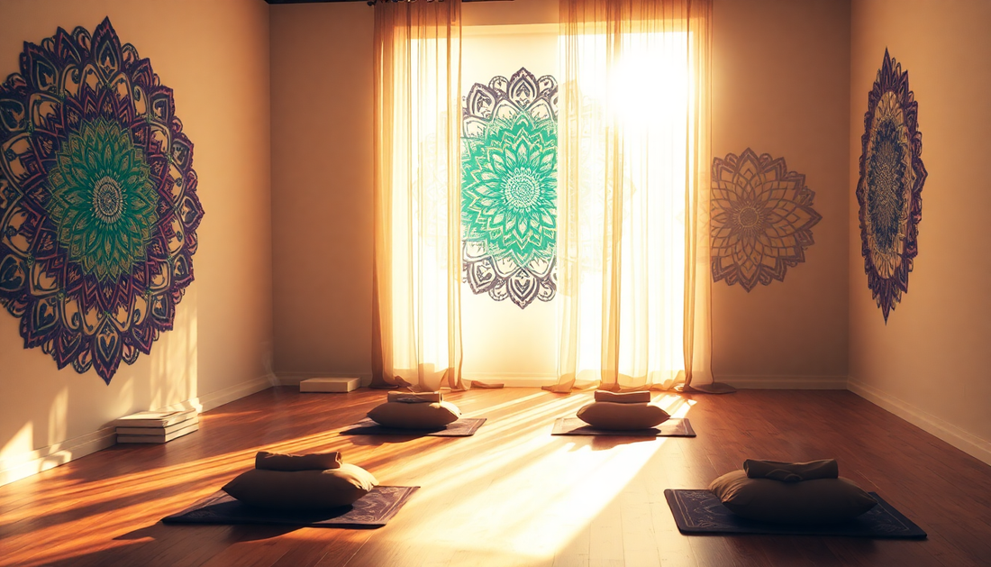 Elevate Your Space: Infusing Spiritual Serenity with Mandala Designs